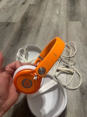 Beats by Dr. Dre Mixr Headband Headphones - Neon Orange Limited